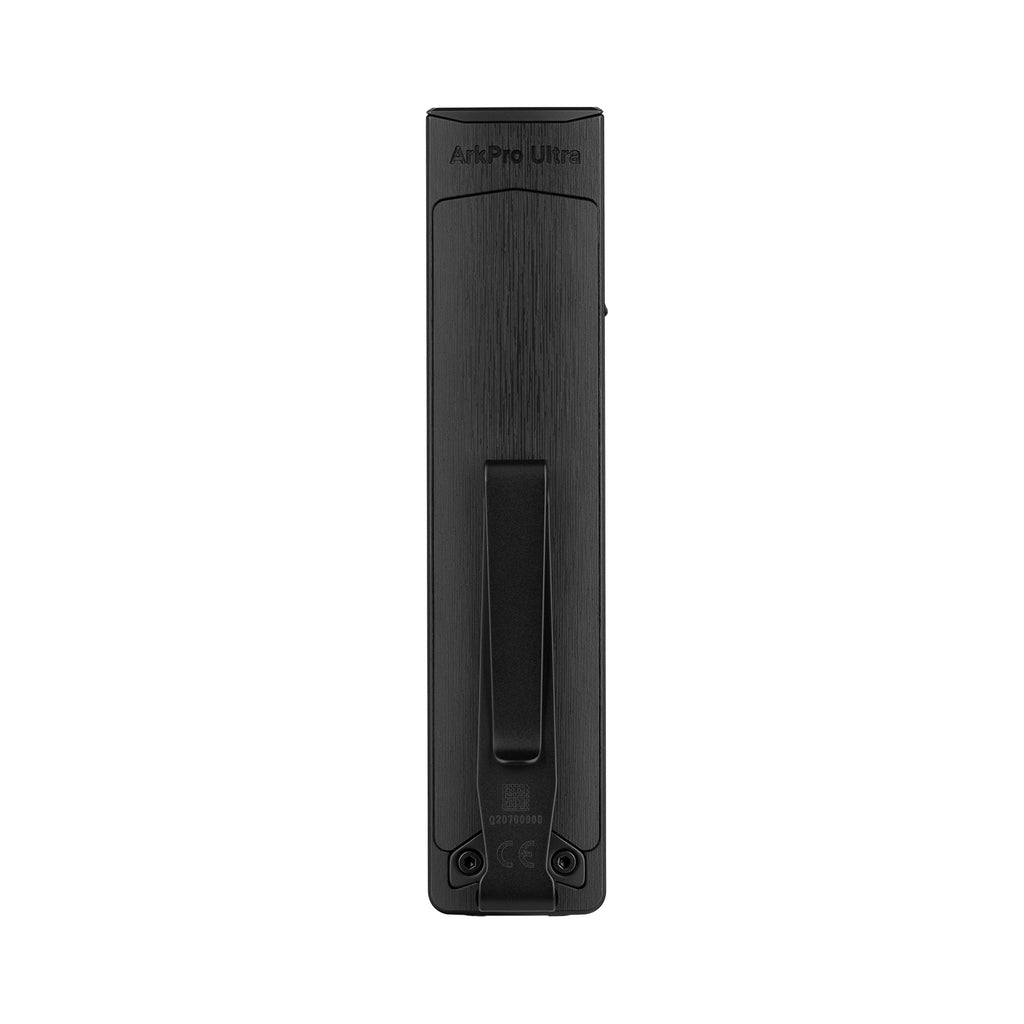 Olight ArkPro Ultra Class 3R Onyx Black CW – Flat Unibody EDC Flashlight with Multi-Light Sources