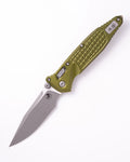 Microtech Socom® RAM-LOK™ S/E Apocalyptic® Standard Frag Aluminum OD Green (160RL-10APFROD)
