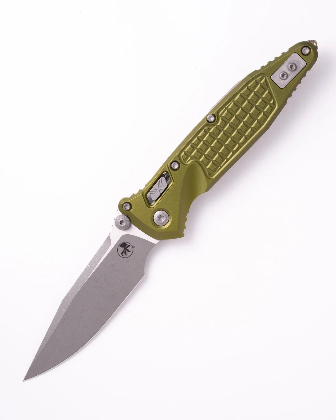 Microtech Socom® RAM-LOK™ S/E Apocalyptic® Standard Frag Aluminum OD Green (160RL-10APFROD)
