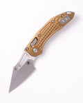 Microtech M-Stitch® RAM-LOK® S/E Stonewash Standard Frag Pattern Tan (169MRL-10FRTA)