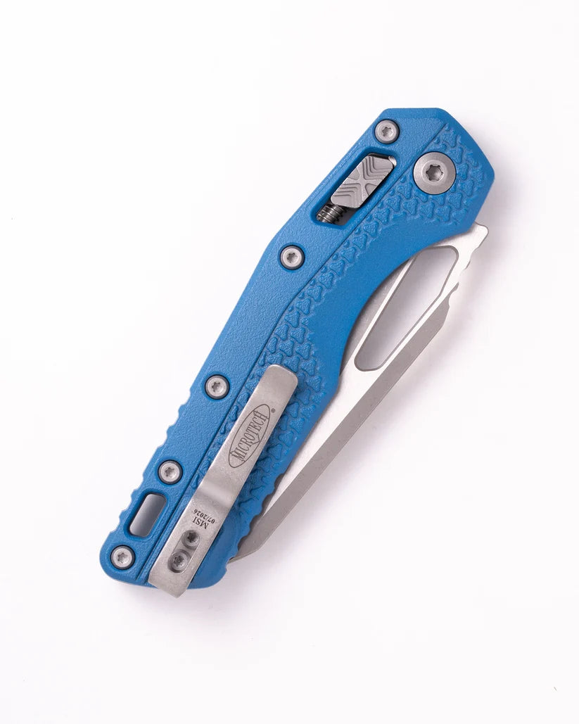 MICROTECH MSI® S/E Apocalyptic® Full Serrated Polymer Cerakote Blue (210T-12APPMCBL)