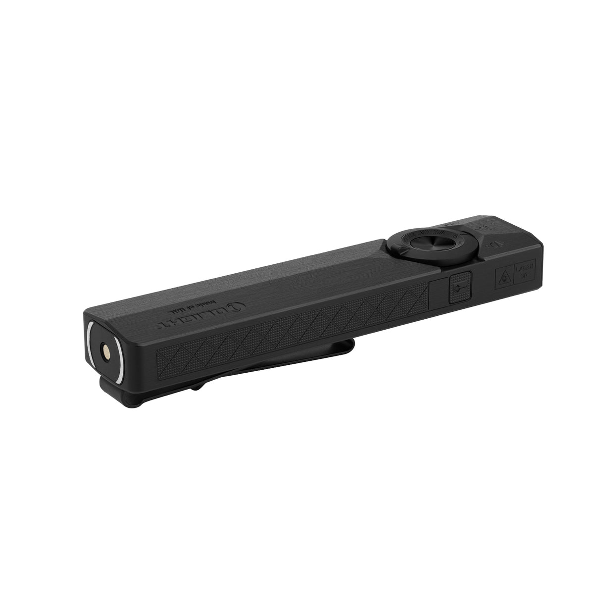 Olight ArkPro Ultra Class 3R Onyx Black CW – Flat Unibody EDC Flashlight with Multi-Light Sources